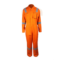 Safety Hi-vis Orange Coveralls For Gas and Oil